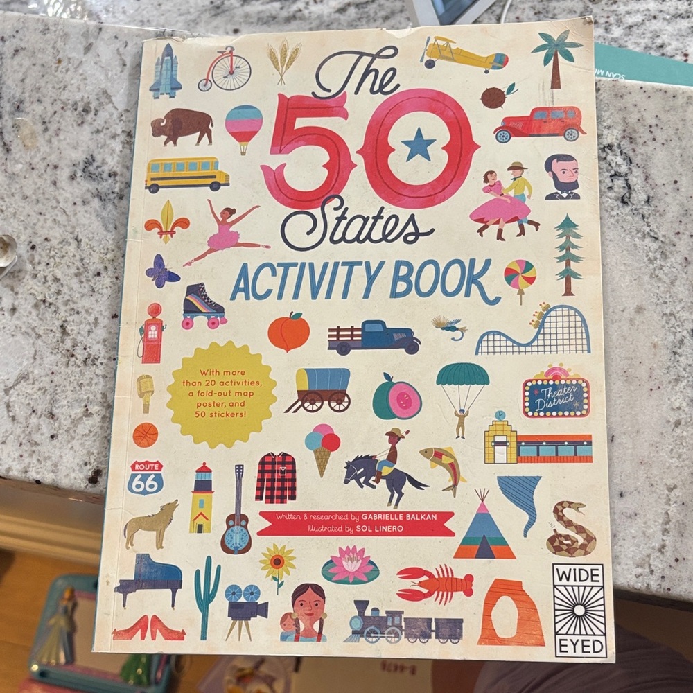 Kids Activity Book - The 50 States